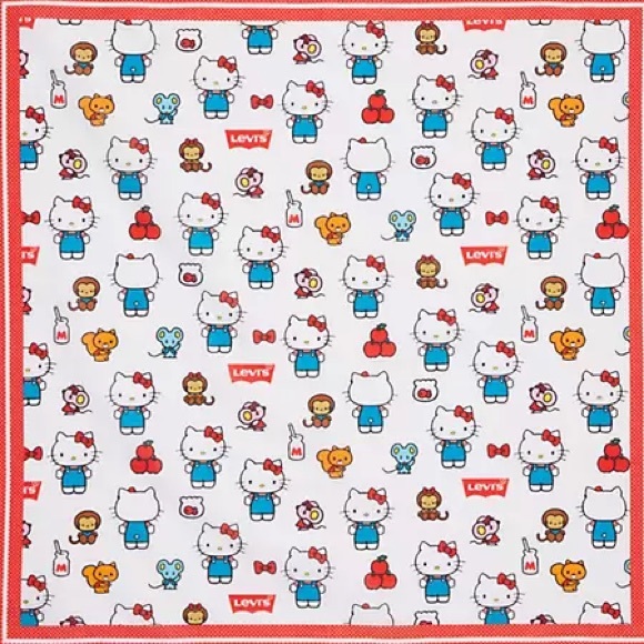Levis X Hello Kitty Bandana Limited 